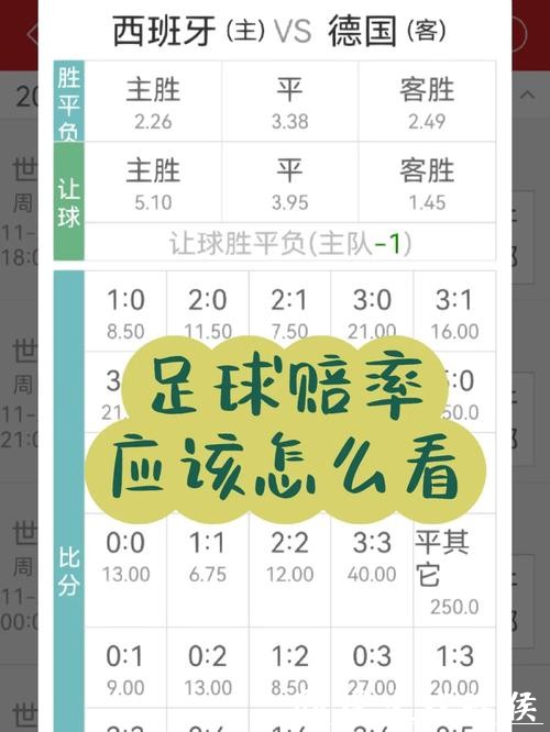世界杯外围平台的赔率怎么算？